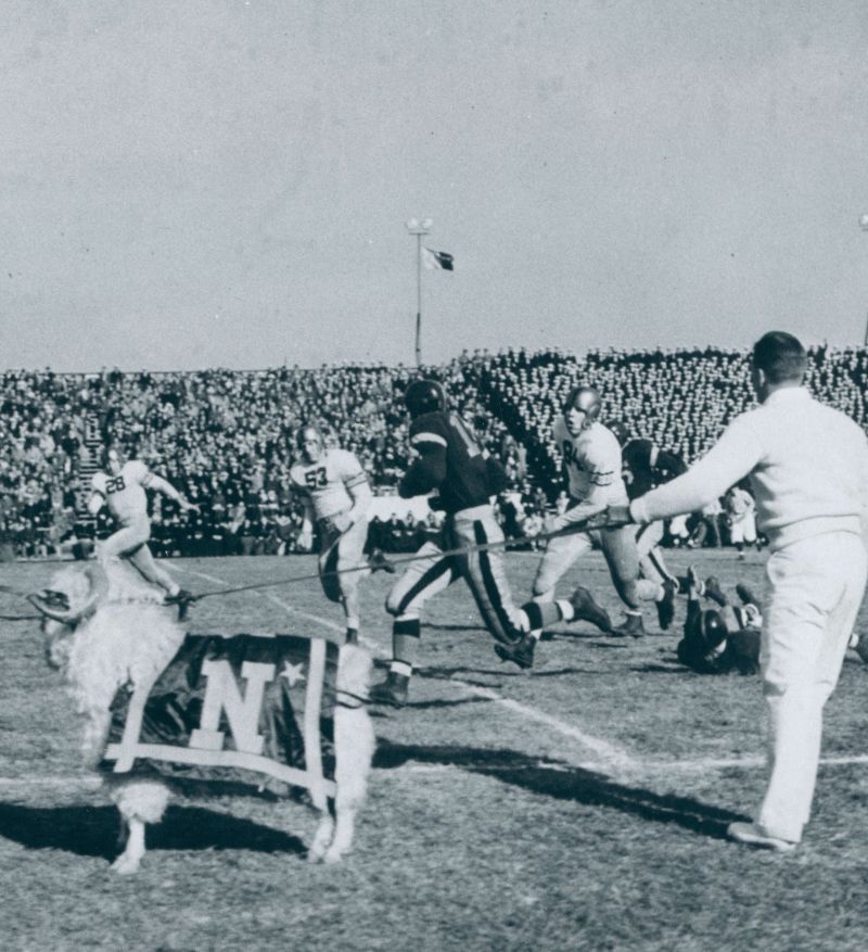 This sideline coach is the GOAT! (From 1942)